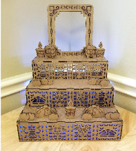 Altar de Muertos en MDF con Corte Láser