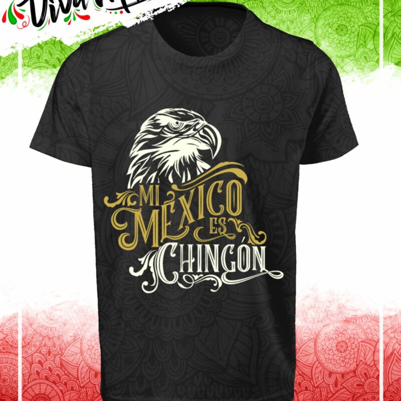 Playeras Doradas Independencia de México